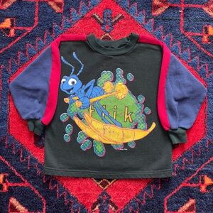 Vintage Disney Pixar Flick A Bug’s Life Graphic Kids Sweatshirt